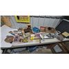 Image 1 : Assorted Hardware and Parts: Boxes of Chains, Pulleys, Valves, Fasteners
