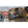 Image 3 : Assorted Hardware and Parts: Boxes of Chains, Pulleys, Valves, Fasteners