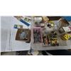 Image 7 : Assorted Hardware and Parts: Boxes of Chains, Pulleys, Valves, Fasteners