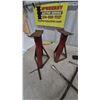 Image 2 : Pair of Jack Stands, Cross Wrench, Trailer Hitch Balls