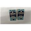 Image 3 : Vintage Chade De Luxe Safety Razor Blades Store Display Box, 20 Packets, Made in England, Factory