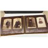 Image 10 : Antique Victorian Velvet-Covered Photograph Album with Diamond Mirror and Metal Clasp, Late 19th