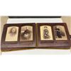 Image 11 : Antique Victorian Velvet-Covered Photograph Album with Diamond Mirror and Metal Clasp, Late 19th