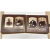 Image 12 : Antique Victorian Velvet-Covered Photograph Album with Diamond Mirror and Metal Clasp, Late 19th