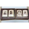 Image 13 : Antique Victorian Velvet-Covered Photograph Album with Diamond Mirror and Metal Clasp, Late 19th