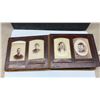 Image 5 : Antique Victorian Velvet-Covered Photograph Album with Diamond Mirror and Metal Clasp, Late 19th