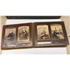 Image 7 : Antique Victorian Velvet-Covered Photograph Album with Diamond Mirror and Metal Clasp, Late 19th