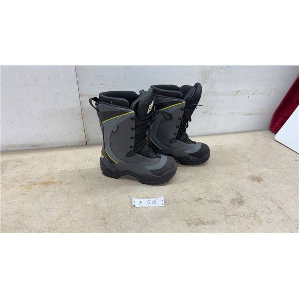 Ski-Doo Baffin Hybrid Women's Snowmobile Boots, Size 11, Charcoal
