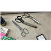Image 3 : Sharp Printing Calculator, No Power Cord, Staplers, Scissors, Rulers, Sheaffer Skrip Ink, Index