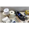 Image 8 : Sharp Printing Calculator, No Power Cord, Staplers, Scissors, Rulers, Sheaffer Skrip Ink, Index