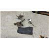 Image 7 : Vintage Sewing Machine Parts, Singer Attachments, Schmetz and Janome Needles, Brass Spools with