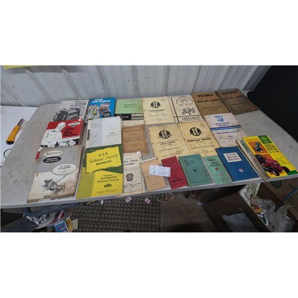 Vintage Tractor and Engine Manuals: Allis-Chalmers, John Deere, Wisconsin, Simplicity, Kohler
