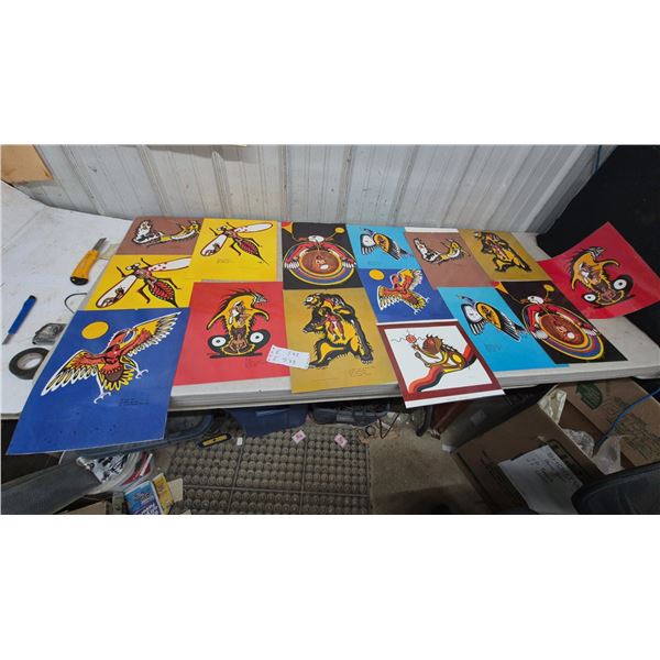 Jeff Robertson and Norval Morrisseau Prints, 20+ Pieces
