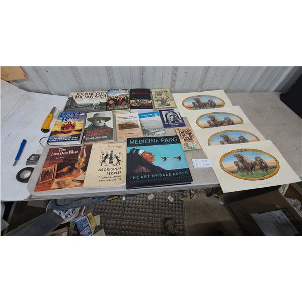 Native American and Canadian History Books, Art Prints