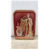 Image 2 : Vintage Coca-Cola Serving Tray with Hamilton King Girl Design and Collector Guidebooks