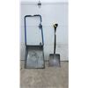 Image 1 : Plastic Snow Shovel and Galvanized Snow Scoop