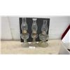 Image 1 : Three Clear Glass Kerosene Oil Lamps With Chimneys