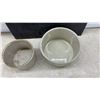 Image 4 : Medalta Potteries Ltd. Medicine Hat Alberta Stoneware Crocks and Lid
