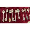 Image 3 : Antique and Vintage Silver-Tone Souvenir and Collector Spoons and Forks
