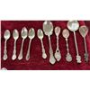 Image 4 : Antique and Vintage Silver-Tone Souvenir and Collector Spoons and Forks