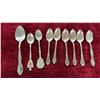 Image 7 : Antique and Vintage Silver-Tone Souvenir and Collector Spoons and Forks