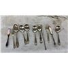 Image 4 : Silver-Plated Flatware, Spoons, Forks, Knives, Servers