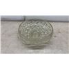 Image 8 : Vintage Glass Light Shades and Diffusers, Milk Glass, Ribbed, Floral Etched
