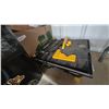 Image 2 : Mastercraft Wet Tile Saw with Blade, Fence, and Miter Gauge