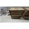 Image 2 : Two Wooden Multi-Drawer Cabinets, 16”×18”×12”