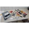 Image 1 : Assorted Staplers and Nailers: Mastercraft Stapler, 18 and 19 Gauge Brad Nailer