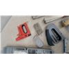 Image 4 : Assorted Staplers and Nailers: Mastercraft Stapler, 18 and 19 Gauge Brad Nailer