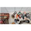 Image 2 : Assorted Hand Tools, Hole Saws, glass cutters and Tool Boxes