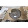 Image 2 : Two Large Circular Saw Blades, 28”" and 24” diameters
