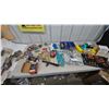 Image 1 : Assorted Hand Tools, Hardware, and Safety Gear Incl. Encon Goggles, Socket and Screwdriver Set