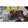 Image 2 : Assorted Hand Tools, Hardware, and Safety Gear Incl. Encon Goggles, Socket and Screwdriver Set