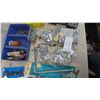 Image 4 : Assorted Hand Tools, Hardware, and Safety Gear Incl. Encon Goggles, Socket and Screwdriver Set