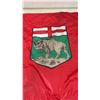 Image 3 : Manitoba Red Ensign Provincial Flag with Union Jack and Coat of Arms, 28 × 54”