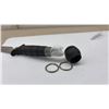 Image 5 : Cobra 1980s Survival Knife with Water-Tight Screwable Butt-Cap, Sheath, Mini Survival Kit and