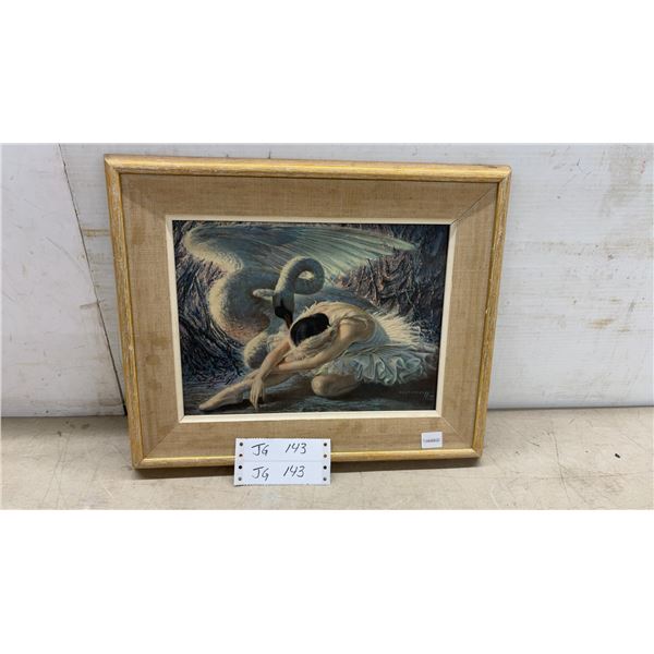 Tretchikoff Dying Swan: A Famous Mid-Century Artwork Inspired by Prima Ballerina Alicia Markova