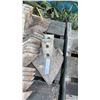 Image 4 : Pallet Lot of Deep Tiller Shovels; 24 14”, 21 12”, 29 15” and Harrow Teeth