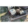 Image 4 : Pallet Lot: 13hp Honda Motor, 5-1/2hp Honda Pump (Both Working) and 2 Honda Pumps For Parts or