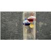 Image 5 : Galileo Thermometer 11”, Newton's Cradle, and Magnetic Ball Desk Toy Set