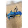Image 4 : Power Fist 25' Plumbing Snake, Submersible Pump, and Blue Pump with Hoses