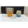 Image 1 : Two Beswick Art Deco Vases, 5” and 6 3/4” in Height