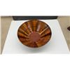 Image 2 : Handmade Roatan Honduras Mahogany, Rosewood Bowl and Adjustable Wooden Book Rack by Alex Seymour