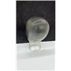 Image 2 : Clear Glass Display Head Mannequin for Hats, Wigs, and Headphones
