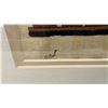 Image 6 : Framed Egyptian Hand-Painted Papyrus Artwork, "Weighing of the Heart" Ceremony, Signed
