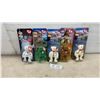 Image 1 : Ty McDonald's 1999 Teenie Beanie Baby Bears: Glory, Erin, Maple x2, and Britannia