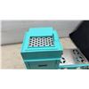 Image 4 : Vintage 1964 Kenner Easy-Bake Oven in Teal with Cookie Cutters, Spatula, and More, (Missing Baking