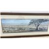 Image 11 : Simon Combes "Sentinels of the Mara" Framed Limited Edition Print, Signed, Numbered 59/450, 21 × 49